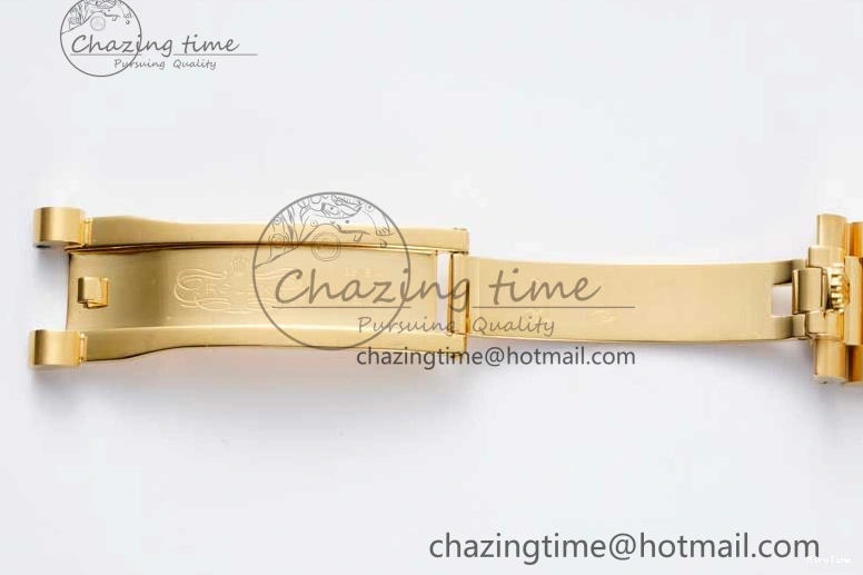 MiroTime 0321 NewStyle Day Date 36 YG RAF Best Edition Black No Marker on YG Bracelet A 2019